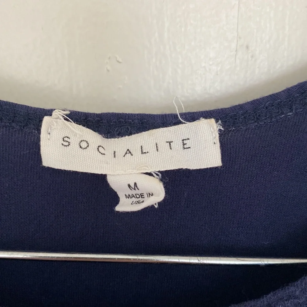 Socialite navy tank dress - Picture 3 of 4
